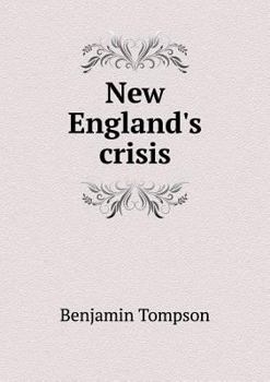 Paperback New England's crisis Book