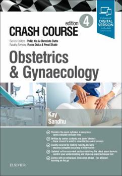 Paperback Crash Course Obstetrics and Gynaecology Book