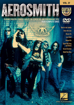 DVD Aerosmith: Guitar Play-Along DVD Volume 37 Book