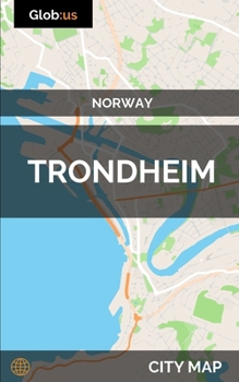 Paperback Trondheim, Norway - City Map Book