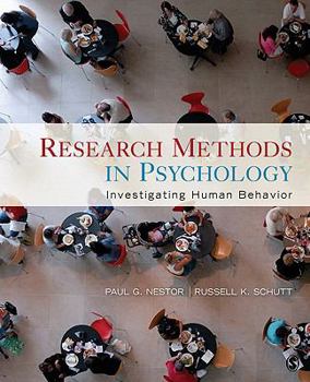 Paperback Research Methods in Psychology: Investigating Human Behavior Book