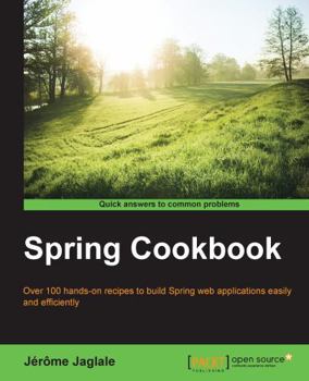Paperback Spring Cookbook Book