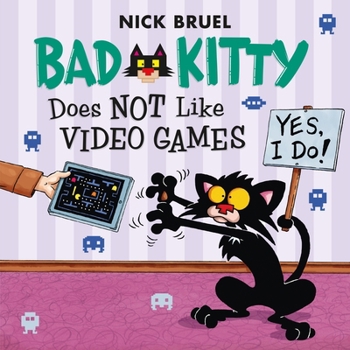 Paperback Bad Kitty Does Not Like Video Games: Includes Stickers Book