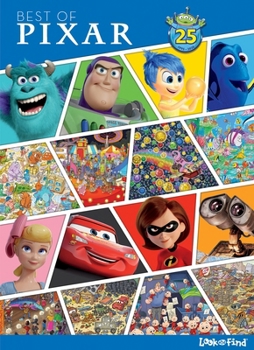 Hardcover Pixar: Best of Pixar Look and Find Book
