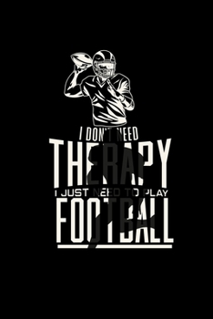 Paperback I just need to play football: 6x9 Football - grid - squared paper - notebook - notes Book