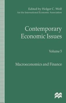 Paperback Contemporary Economic Issues: Macroeconomics and Finance Book