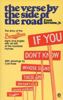 Paperback Verse by the Side of the Road: The Story of the Burma-Shave Signs and Jingles Book