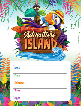 Poster Vacation Bible School (Vbs) 2021 Discovery on Adventure Island Small Promotional Poster (Pkg of 2): Quest for God's Great Light Book