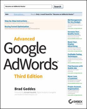 Paperback Advanced Google Adwords Book