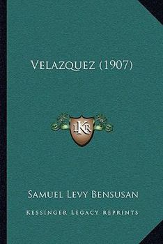 Paperback Velazquez (1907) Book