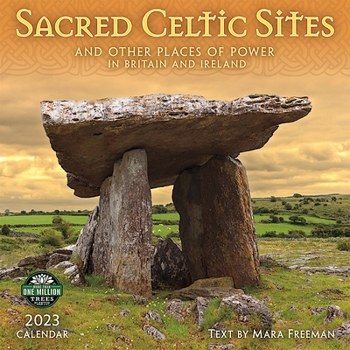 Calendar Sacred Celtic Sites 2023 Wall Calendar Book