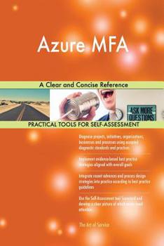 Paperback Azure MFA A Clear and Concise Reference Book
