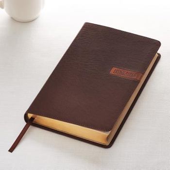 Imitation Leather KJV Standard Size LL Brown W/P Book