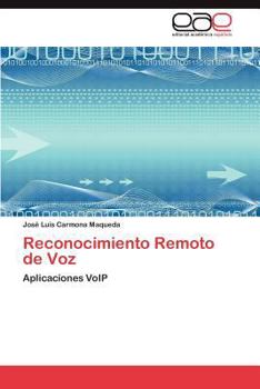 Paperback Reconocimiento Remoto de Voz [Spanish] Book