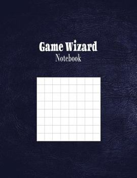 Paperback Game Wizard Notebook: 1/2" Graph Paper Rule Book