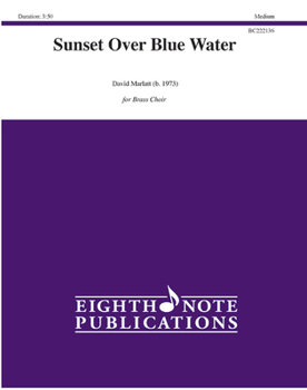 Paperback Sunset Over Blue Water: Score & Parts Book