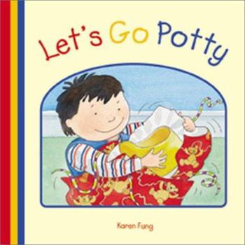 Hardcover Let's Go Potty Book