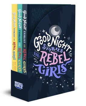 Hardcover Good Night Stories for Rebel Girls 3-Book Gift Set Book