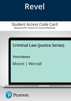 Misc. Revel for Criminal Law (Justice Series) -- Access Card Book