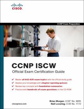 Hardcover CCNP ISCW Official Exam Certification Guide [With CDROM] Book
