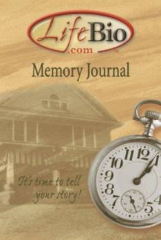 Hardcover Memory Journal: It's Time to Tell Your Story Book