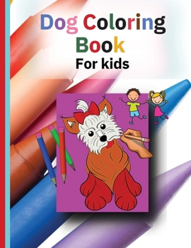 Paperback Dog Coloring Book: A wonderful book for children Book