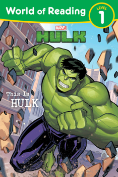 Paperback World of Reading: This Is Hulk: Level 1 Reader Book