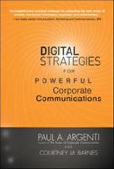 Hardcover Digital Strategies for Powerful Corporate Communications Book