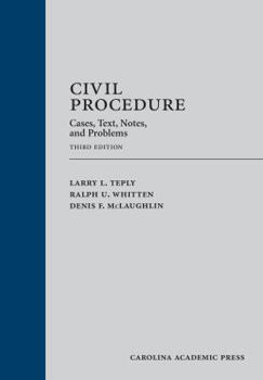 Hardcover Civil Procedure: Cases, Text, Notes, and Problems Book