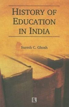 Hardcover History of Education in India Book