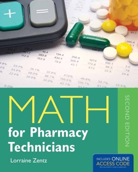 Paperback Math for Pharmacy Technicians Book