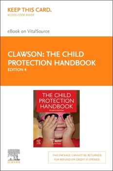 Printed Access Code The Child Protection Handbook - Elsevier eBook on Vitalsource (Retail Access Card) Book