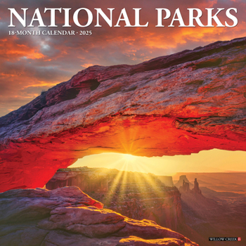 Calendar National Parks 2025 12 X 12 Wall Calendar Book