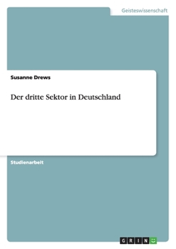 Paperback Der dritte Sektor in Deutschland [German] Book