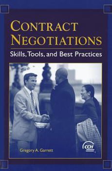 Paperback Contract Negotiations: Skills, Tools, and Best Practices Book