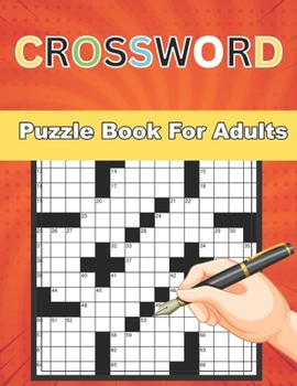 Paperback Crossword Puzzles Book For Adults Book