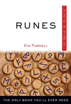 Paperback Runes Plain & Simple: The Only Book You'll Ever Need Book
