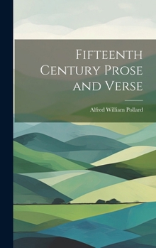 Hardcover Fifteenth Century Prose and Verse Book