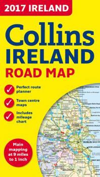 Map 2017 Collins Ireland Road Map Book