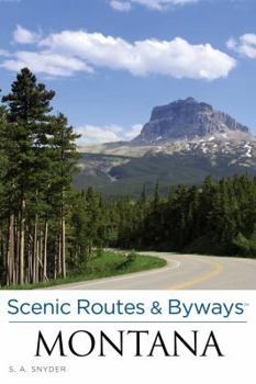 Paperback Scenic Routes & Byways Montana Book