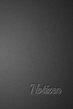 Notizen: blanko, DIN A5 Format, 100 leere Seiten mit Rahmen, weißes Papier, glänzendes Softcover für hochwertiges Design | Malbuch - Skizzenheft - ... Schwarz Anthrazit Muster (German Edition)