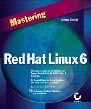 Paperback Mastering Red Hat Linux 6 [With CDROM] Book