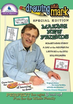 DVD Drawing with Mark: We're Making New Friends Book