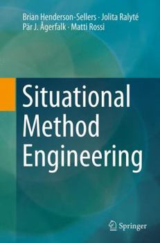 Paperback Situational Method Engineering Book