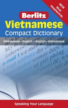 Vinyl Bound Vietnamese Compact Dictionary (Berlitz Compact Dictionary) Book