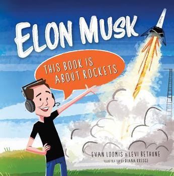 Hardcover Elon Musk: This Book Is about Rockets Book