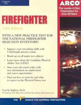 Paperback Master the Firefighter Exam, 14/e Book