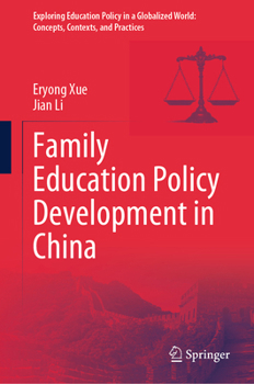 Hardcover Family Education Policy Development in China Book