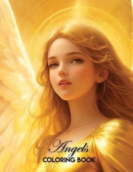 Paperback Angels Coloring Book for Adult: Easy and beautiful angels coloring book for adults for designs Book
