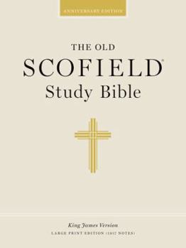 Leather Bound Old Scofield Study Bible: Large Print [Large Print] Book